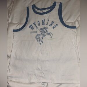 Abercrombie Kids Graphic Wyoming Tank Top Kid’s Size 15-16